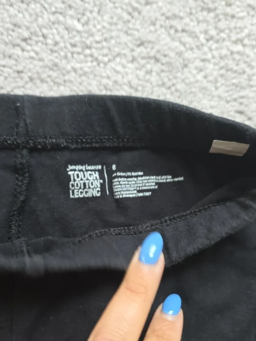 The Children's Place Black & Dark Blue Kids Jeans and Leggings Set